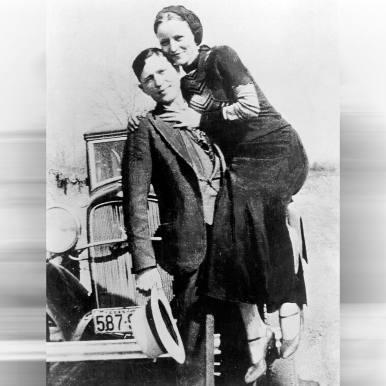 Bonnie Parker and Clyde Barrow