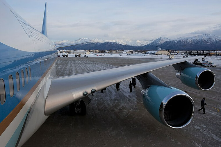 Air Force One Can Fly Halfway Around the World Without Needing a Refuel