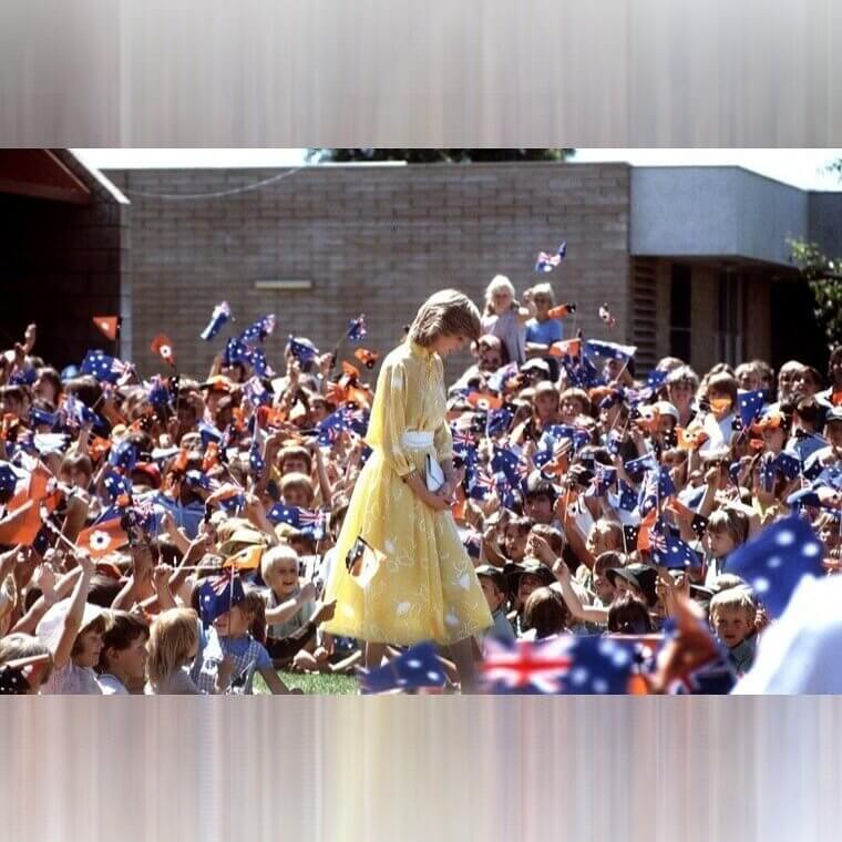 Her First Overseas Tour Was the Land Down Under in 1983