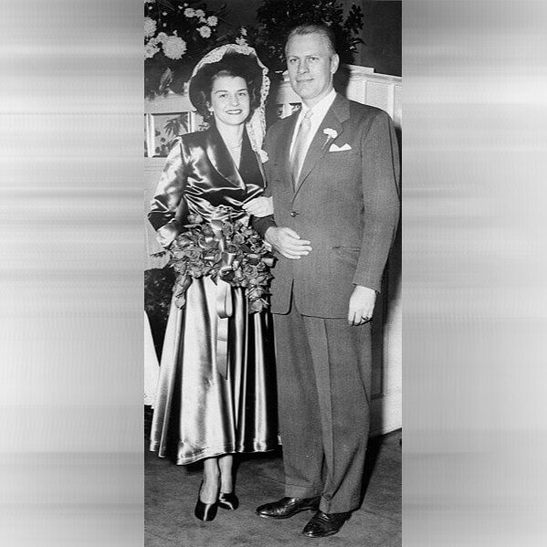 Betty Chose an Unusual Color for Her Wedding Dress