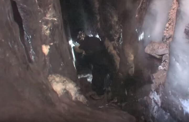 Entering a Cave