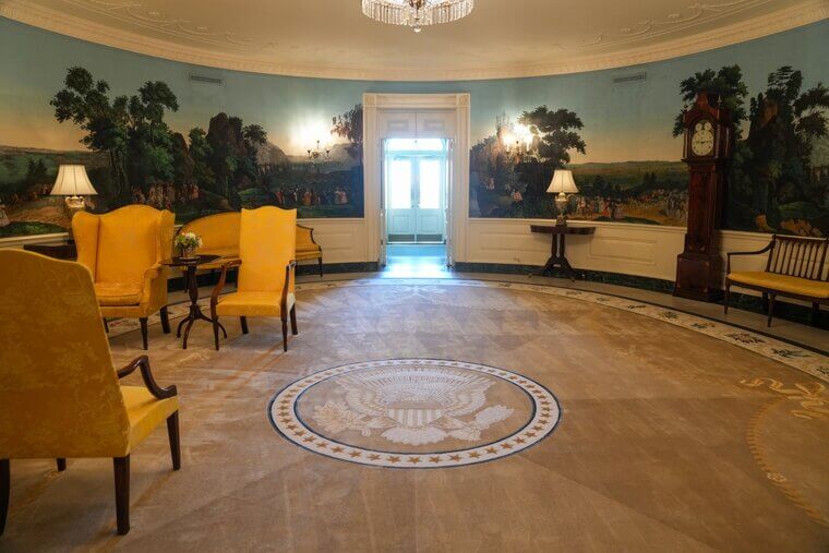 She Must Be Involved in the White House Tours