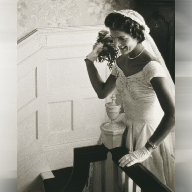 Jackie Kennedy's Original Wedding Dress Was Ruined
