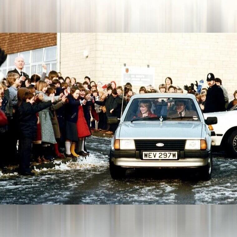 The Princess Drove a Regular Ford Escort, Believe It or Not