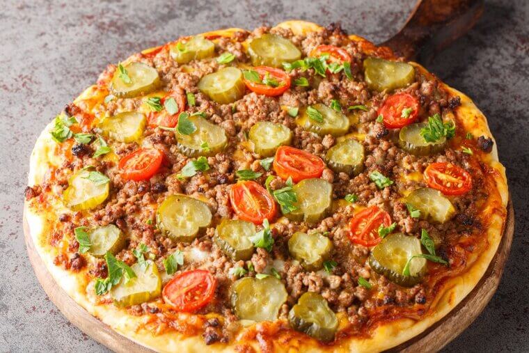 George W. Bush - Cheeseburger Pizza