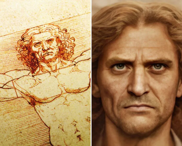 Leonardo Da Vinci's Vitruvian Man