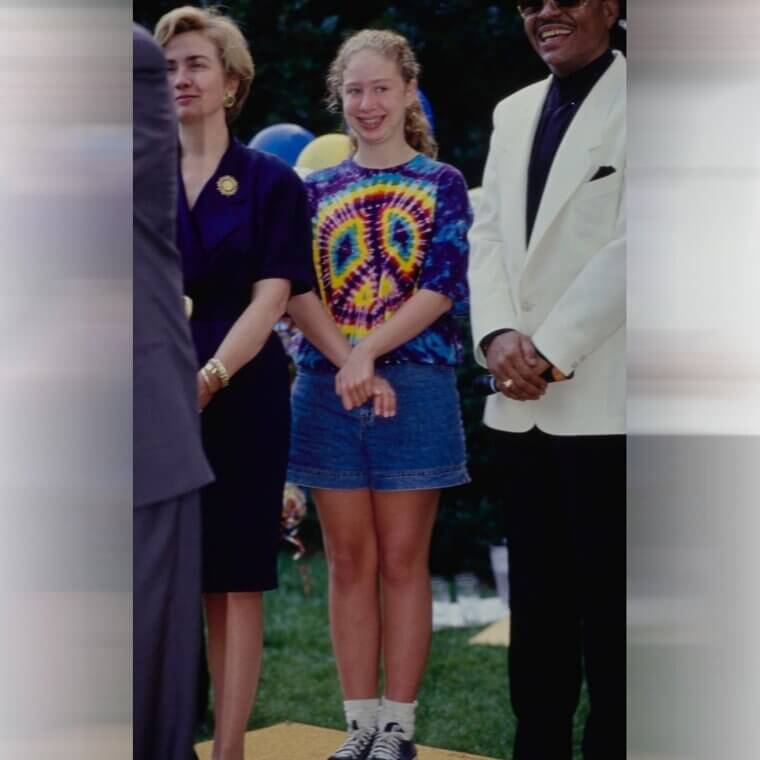 Chelsea Clinton - Then