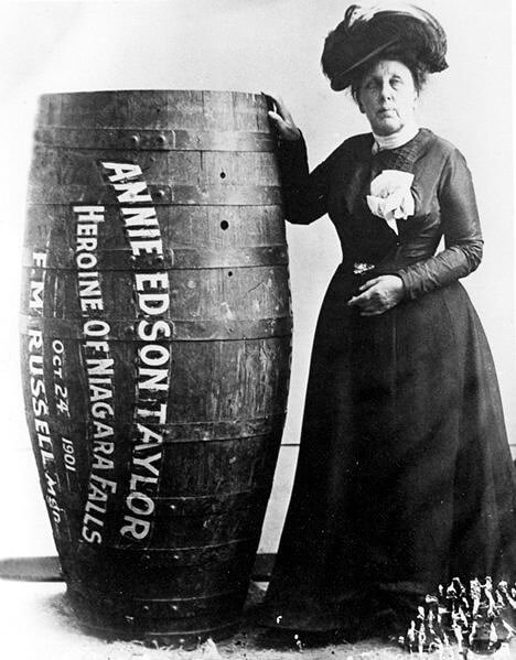 This Woman Fell Over Niagara Falls in a Barrel