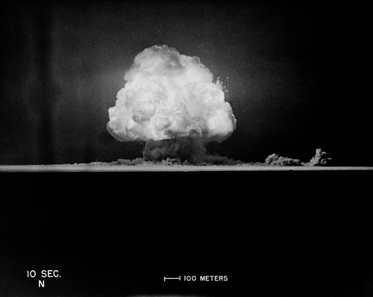 The World's First Nuclear Explosion Occured