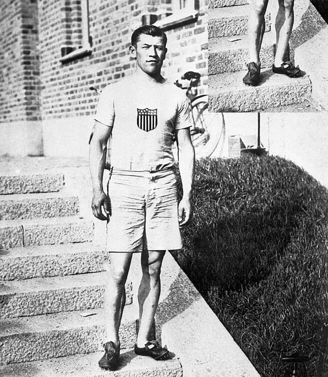 Native American Olympian Wears Mismatched Shoes After His Were Stolen