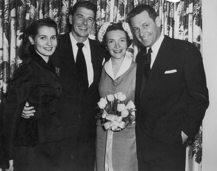 Nancy's Wedding Dress Was Designed to Hide Her Baby Bump