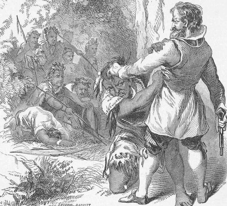 In Reality, John Smith Terrorised the Powhatan Villages