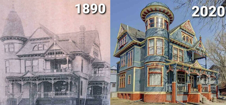 Omaha, Nebraska Home - 1890 & 2020