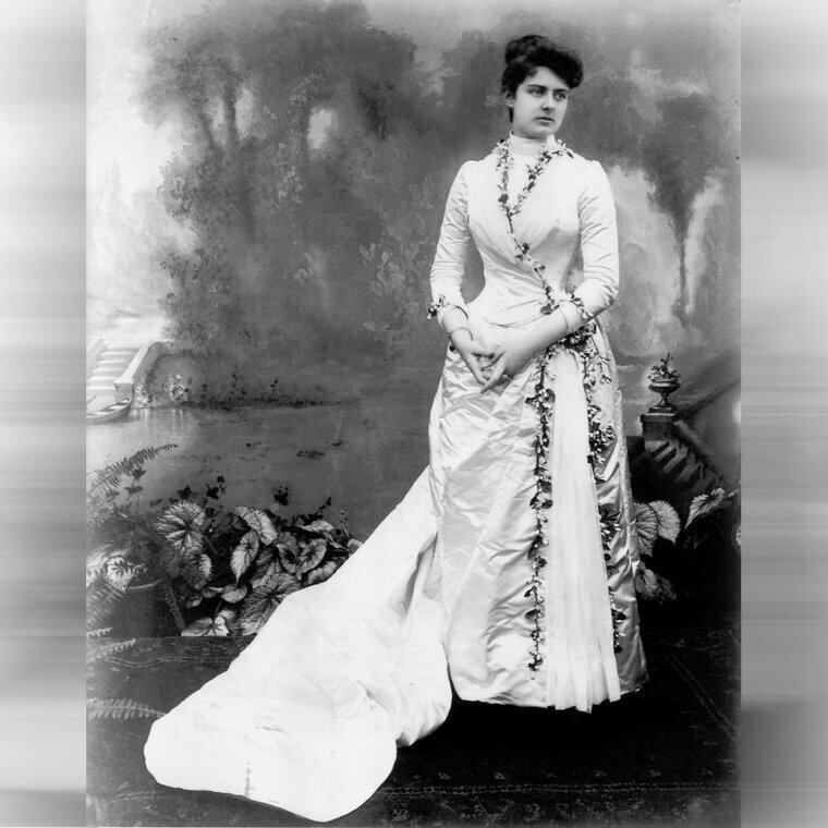 Frances Cleveland's Wedding Dress Was Romantic and Dainty