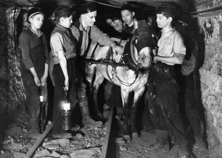 Child Labor in the Mines