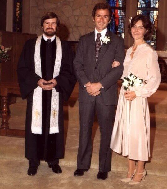 Laura's Wedding Dress Was Simple but Chic