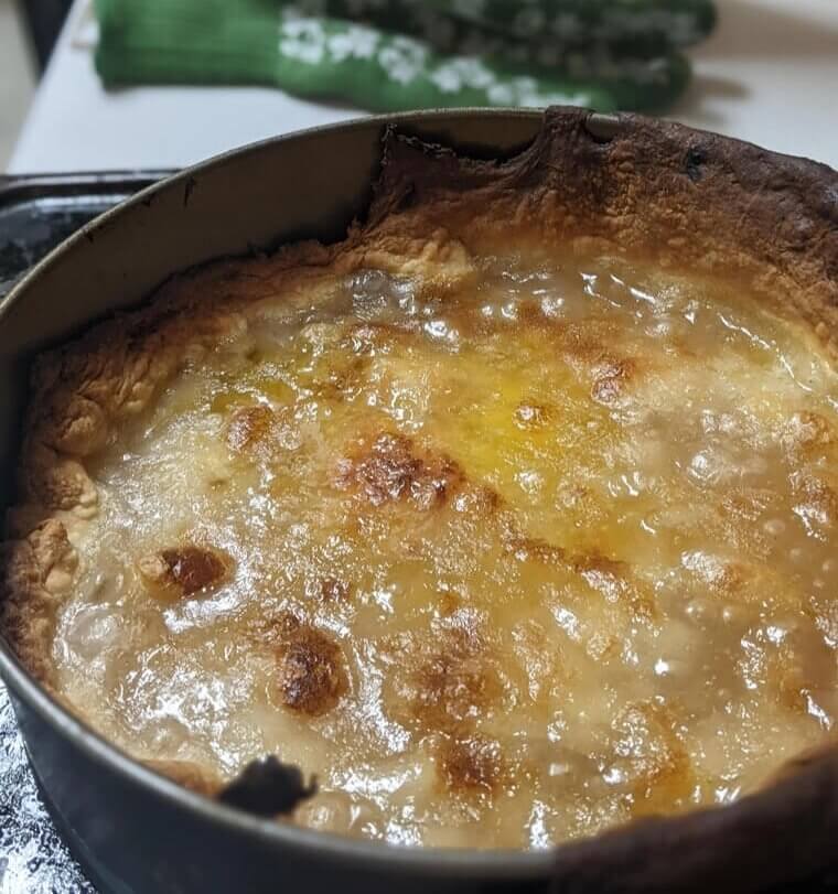 A Pie Made From Hot Water