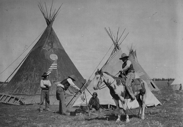 American and Indigenous Cultures Combining in the Wild West