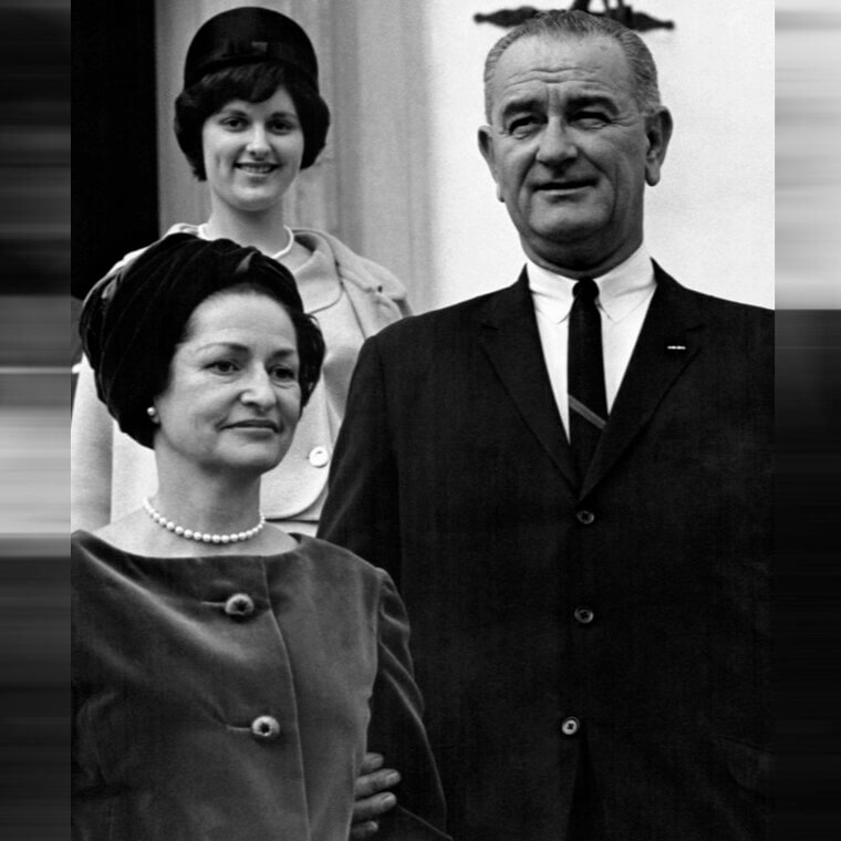 Lynda Bird Johnson - Then